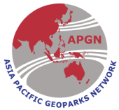 ASIA PACIFIC GEOPARKS NETWORKのロゴ画像