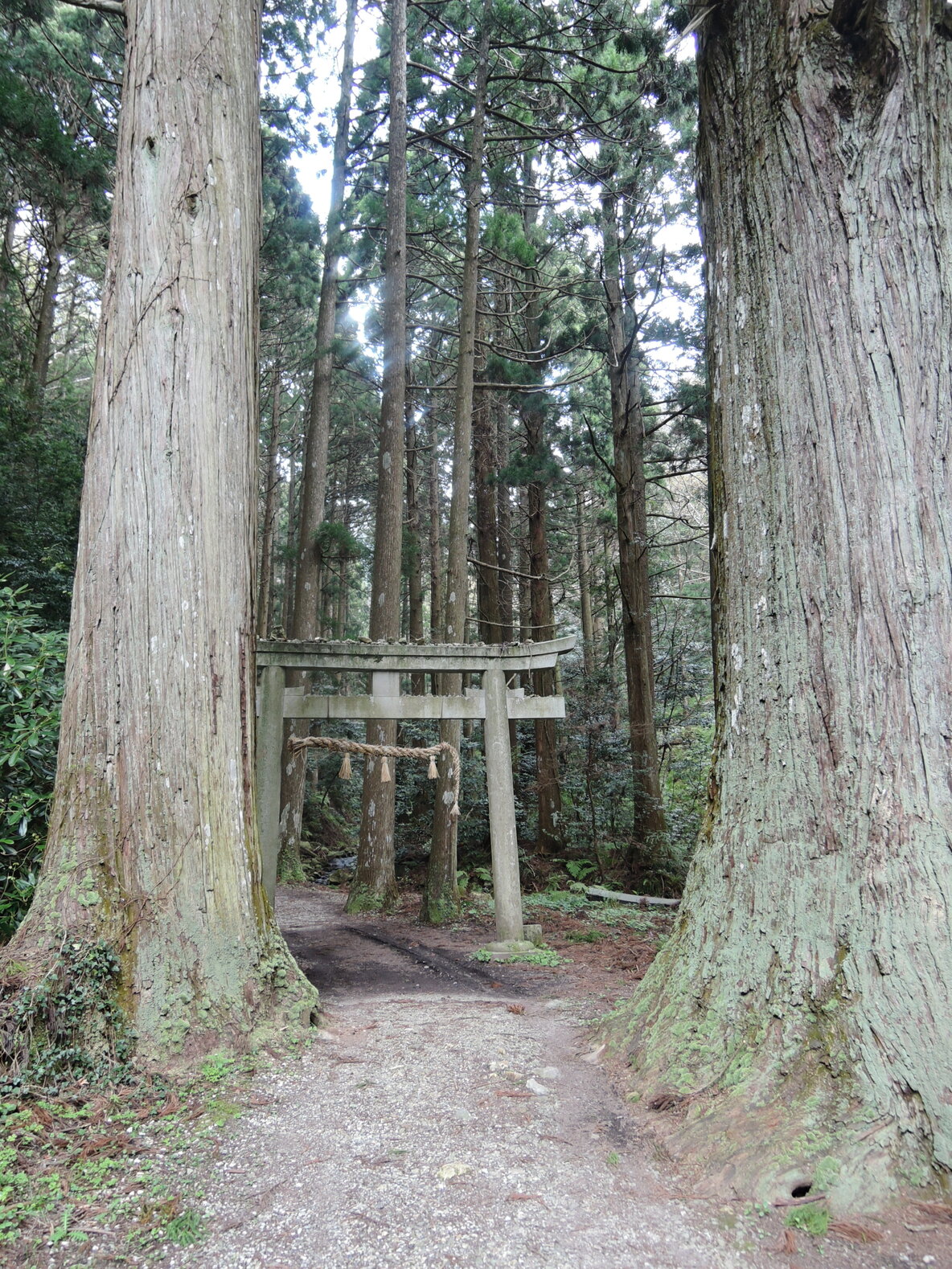 Dangyō-no-taki Waterfalls and Dangyō Shrine